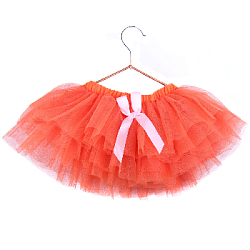 Юбка-пачка для девочки 1 год 25 см оранжевый №17