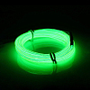 Шнур неоновый светящийся 4 м, лайм